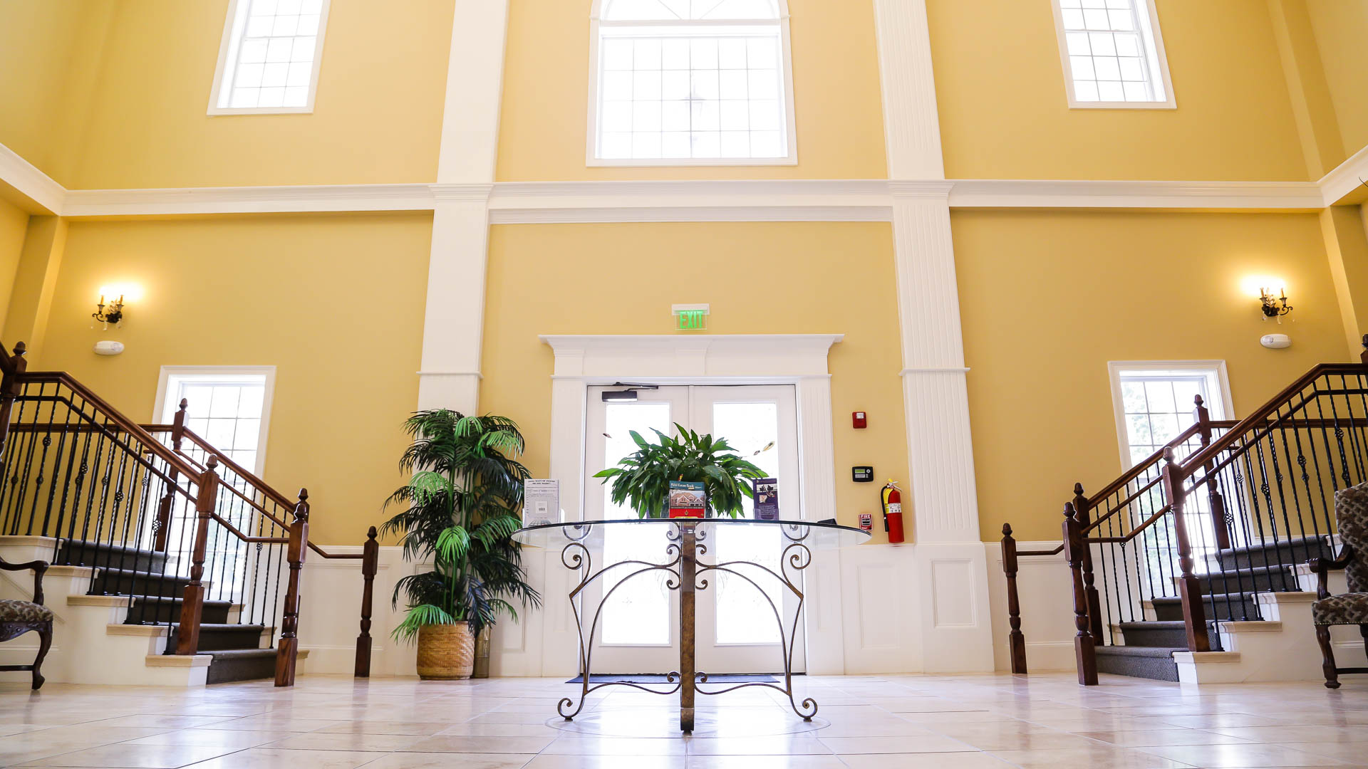 lobby in the Meritage